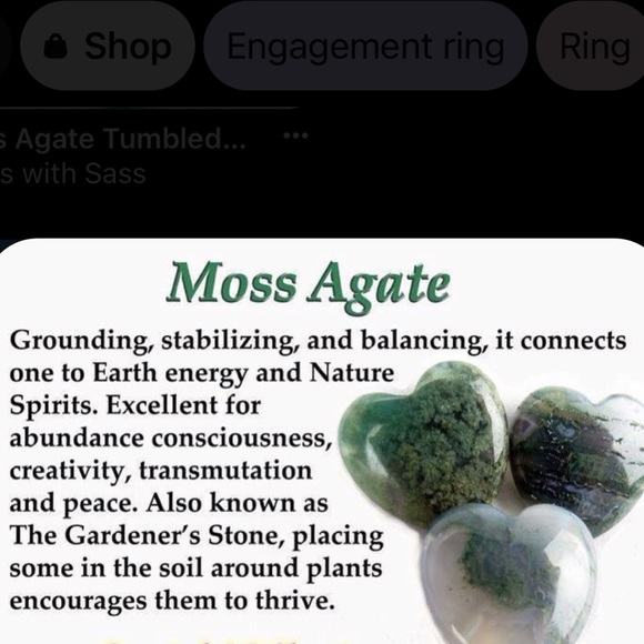 MOSS AGATE DRUZY FAIRY CRYSTAL NATURAL QUARTZ GEMSTONE NEW HEALING STONE 3 1/4IN - Picture 7 of 12